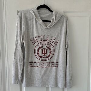 Indiana Hoosiers Gray Hoodie